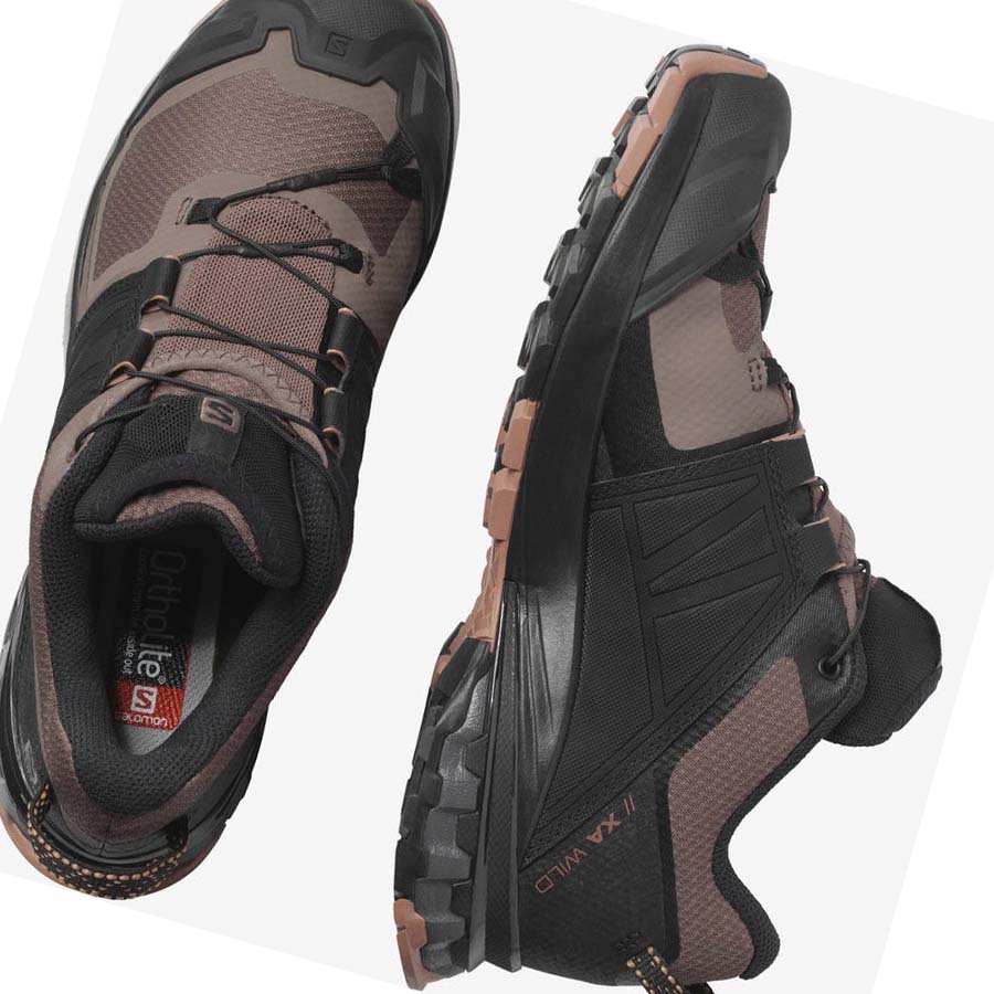 Salomon XA WILD Kadın Patika Koşu Ayakkabısı Siyah | TR 2755BEX